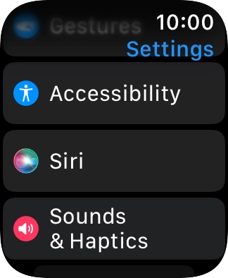 Press Siri.