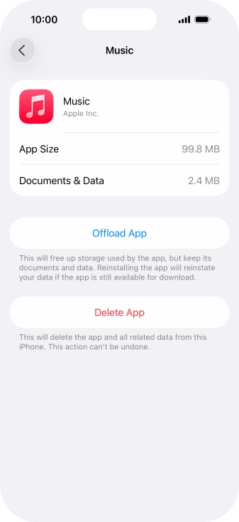 Press Offload App.