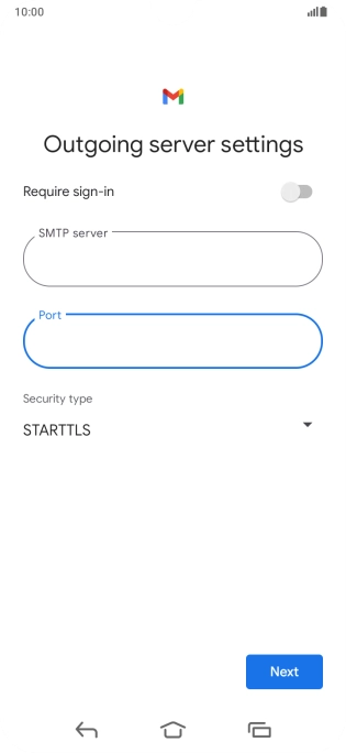 Press the drop down list below 
