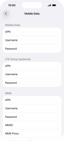 Press APN and key in mms.vodafone.net.