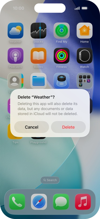 Press Delete.