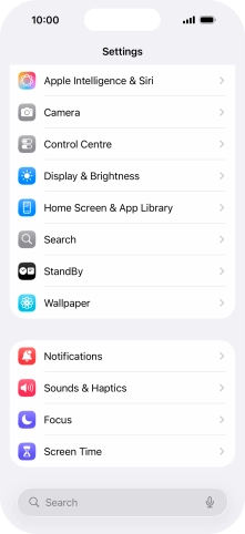 Press Display & Brightness.