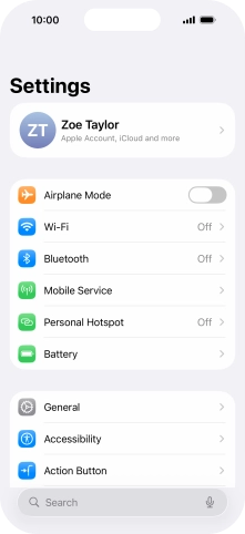 Press Battery.