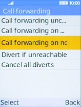 Select Cancel all diverts.