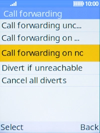 Select Cancel all diverts.