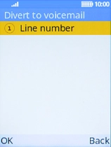 Select Line number.
