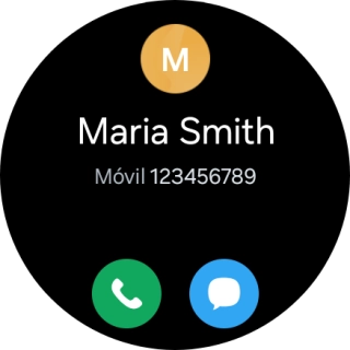 Pulsa el icono de realizar llamadas.