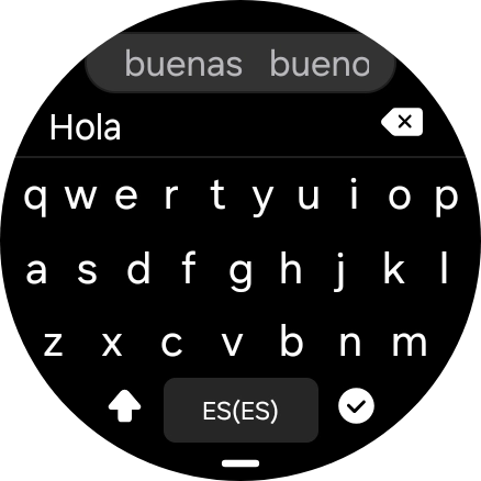 Pulsa el icono de aceptar.
