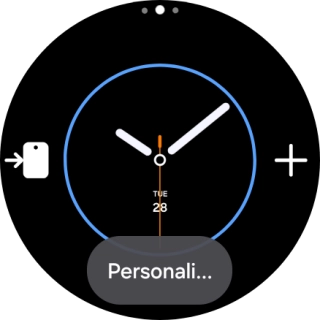 Desliza el dedo hacia la izquierda por la pantalla.