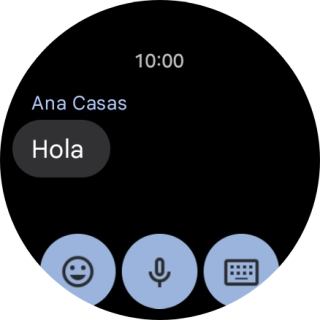 Pulsa el icono de micrófono.