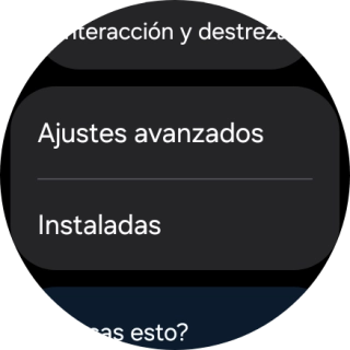 Pulsa Ajustes avanzados y sigue las indicaciones de la pantalla para seleccionar los ajustes deseados.