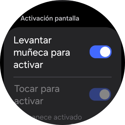 Pulsa el indicador junto a 