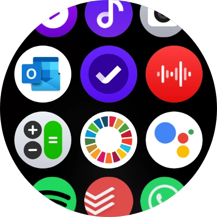 Pulsa el icono correo electrónico.