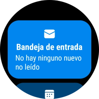 Pulsa Bandeja de entrada.