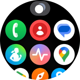 Pulsa el icono de aplicaciones en ejecución.