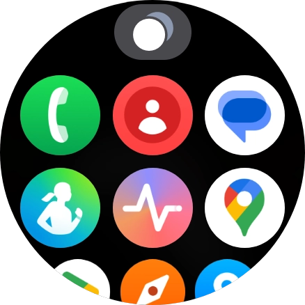 Pulsa el icono de aplicaciones en ejecución.