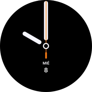 Desliza el dedo hacia arriba desde la parte inferior de la pantalla.