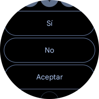 Pulsa la respuesta deseada.