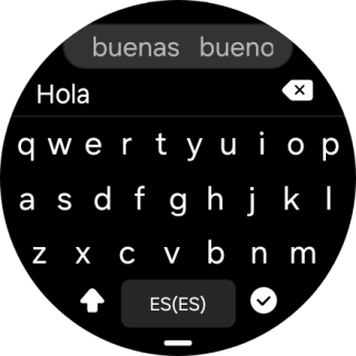Pulsa el icono de aceptar.