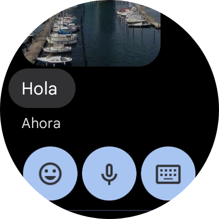 Pulsa el icono de micrófono.