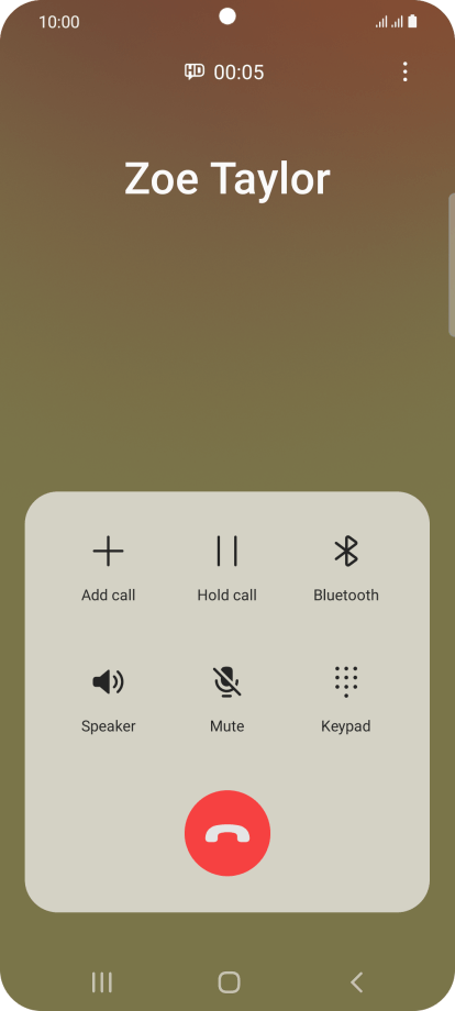 Samsung Galaxy S21 5G - Answer a call | Vodafone UK