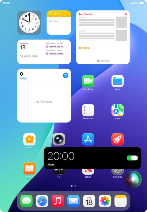 Say, in your own words, what you would like your tablet to do. OPEN CAMERA or SET AN ALARM.