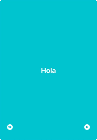 Press the split view icon to go back to display of both languages.