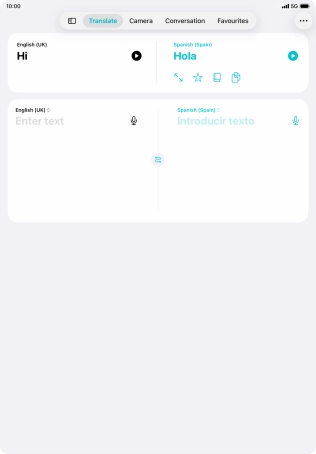Press the screen size icon.