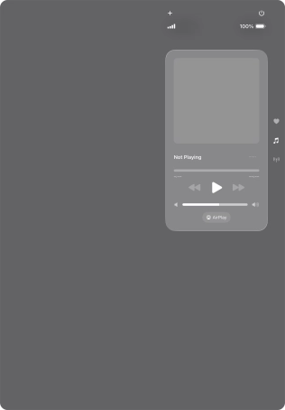 Slide your finger upwards starting from the bottom of the screen to return to the home screen.