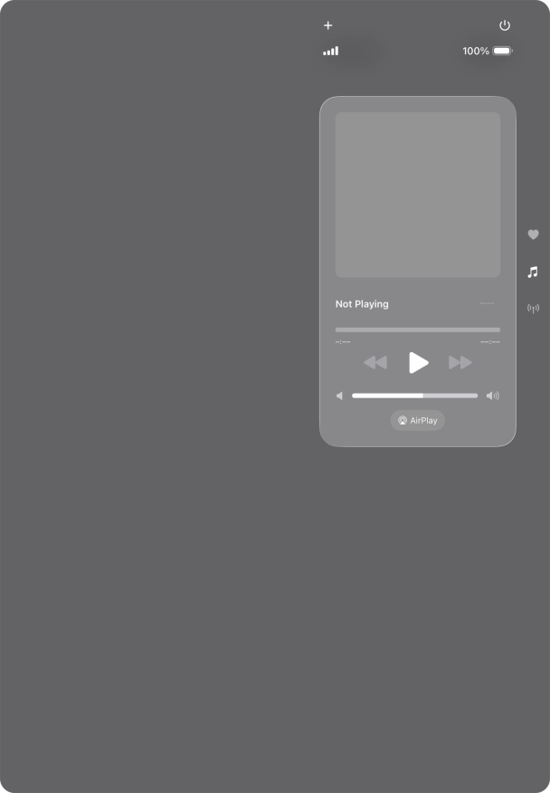 Slide your finger upwards starting from the bottom of the screen to return to the home screen.