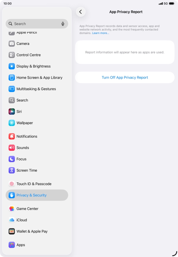 Slide your finger upwards starting from the bottom of the screen to return to the home screen.