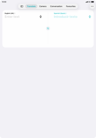 Press the first drop down list.