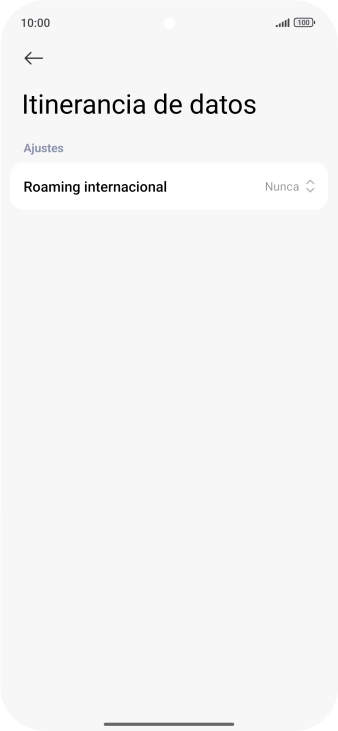 Pulsa la lista desplegable junto a 