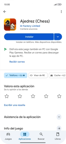 Desliza el dedo hacia arriba desde la parte inferior de la pantalla para terminar y volver a la pantalla de inicio.