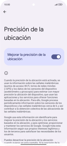 Si pulsas el indicador junto a 