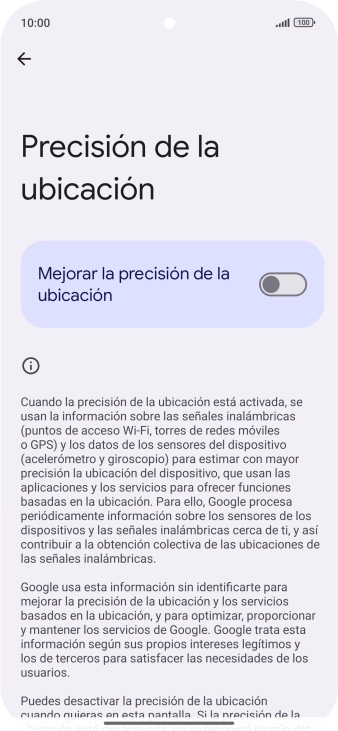 Si pulsas el indicador junto a 