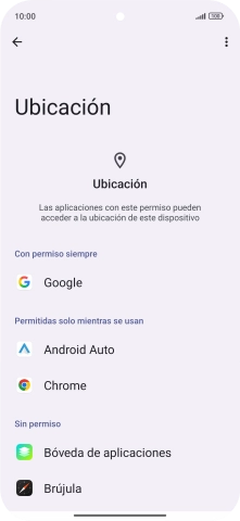 Pulsa la app deseada.