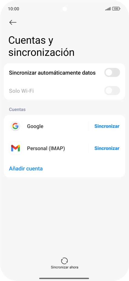 Pulsa el indicador junto a 