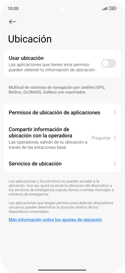 Pulsa el indicador junto a 