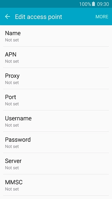 Press APN.Key in live.vodafone.com