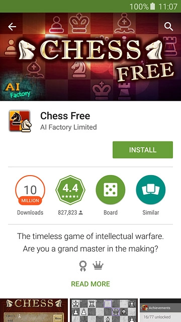 To install a free app:Press INSTALL.