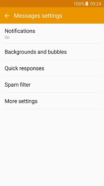Press More settings.