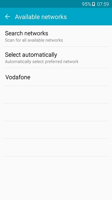 Press Select automatically.