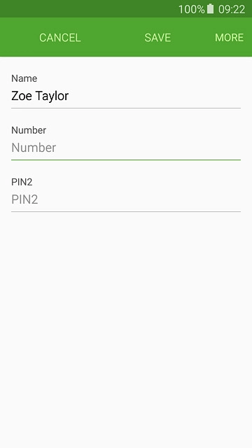 Press Number and key in the required number.
