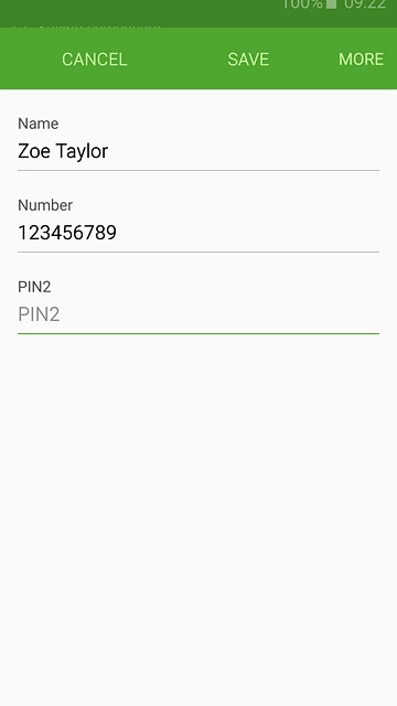 Press PIN2 and key in your PIN2.