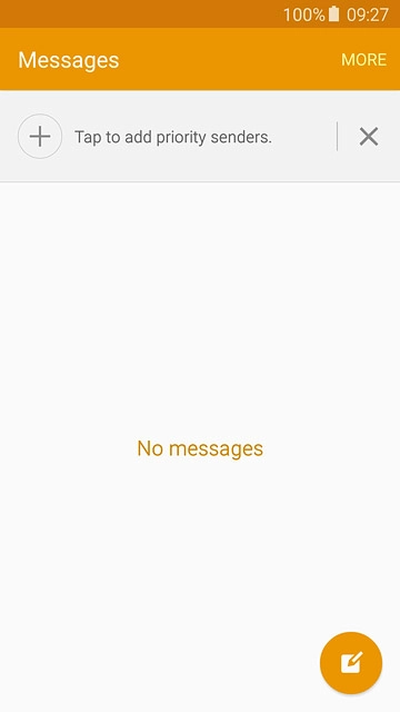 Press the new message icon.
