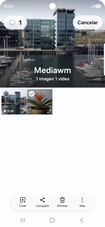 Pulsa el icono de seleccionar todo.
