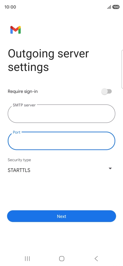 Press the drop down list below 
