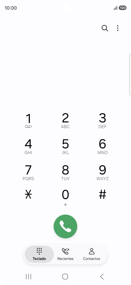 Pulsa el icono de menú.
