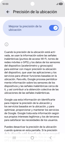 Si pulsas el indicador junto a 